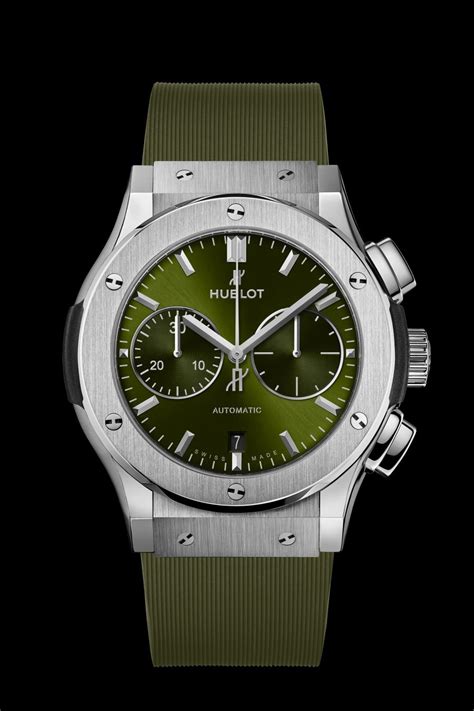 hublot 521.nx.8970.lr|Classic Fusion Chronograph Titanium Green .